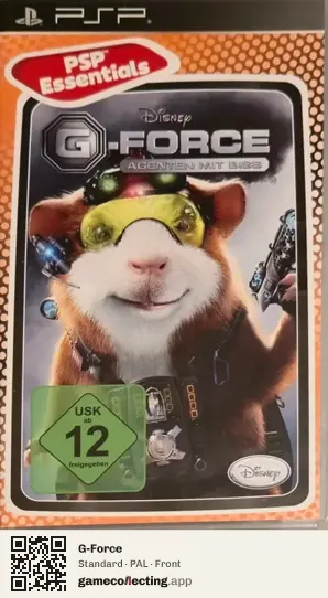 G-Force PlayStation Portable, PAL box front