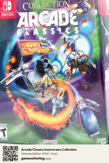 Arcade Classics Anniversary Collection Nintendo Switch, NTSC box front