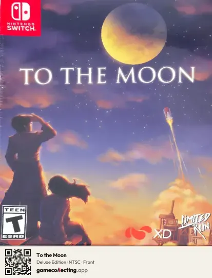 To the Moon Nintendo Switch, NTSC box front