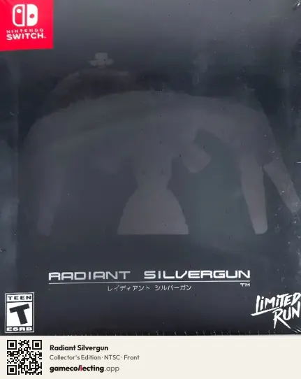 Radiant Silvergun Nintendo Switch, NTSC box front