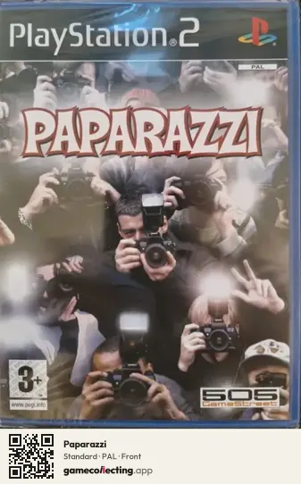Paparazzi PlayStation 2, PAL box front
