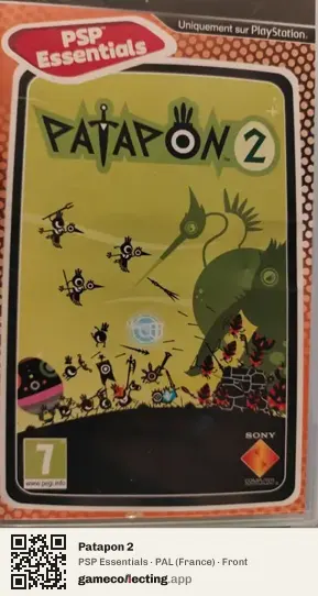 Patapon 2 PlayStation Portable, France box front