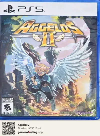 Aggelos 2 PlayStation 5, NTSC box front