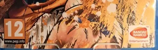 Dragon Ball FighterZ, the PEGI square on its front