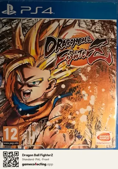 Dragon Ball FighterZ PlayStation 4, PAL box front