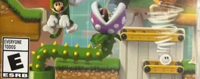 Super Mario Maker 2, the ESRB box on its front