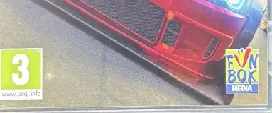 Super Street Racer, the PEGI square on its front