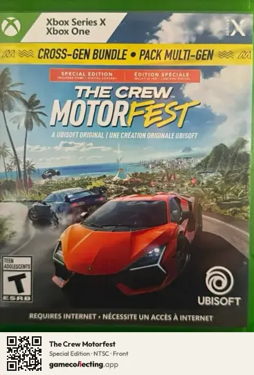The Crew Motorfest Xbox Series X, NTSC box front
