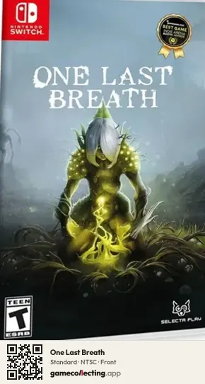 One Last Breath Nintendo Switch, NTSC box front