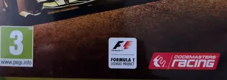 F1 2014, the PEGI square on its front