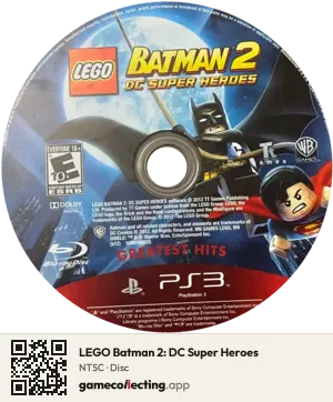 LEGO Batman 2: DC Super Heroes PlayStation 3, NTSC disc
