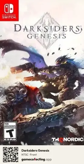 Darksiders Genesis Nintendo Switch, NTSC box front