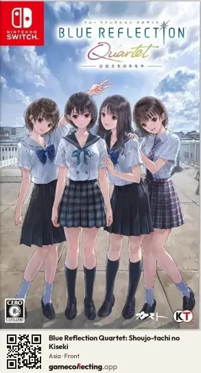 Blue Reflection Quartet: Shoujo-tachi no Kiseki Nintendo Switch, Asia box front
