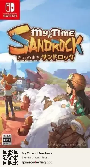 My Time at Sandrock Nintendo Switch, Asia box front