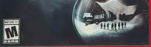 Until Dawn, the ESRB box on its front