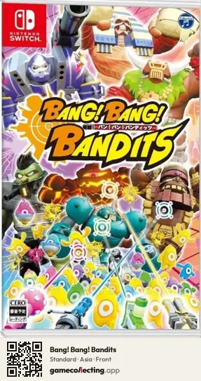 Bang! Bang! Bandits Nintendo Switch, Asia box front