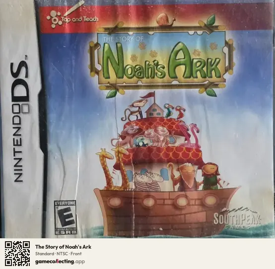 The Story of Noah's Ark Nintendo DS, NTSC box front