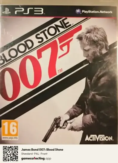 James Bond 007: Blood Stone PlayStation 3, PAL box front
