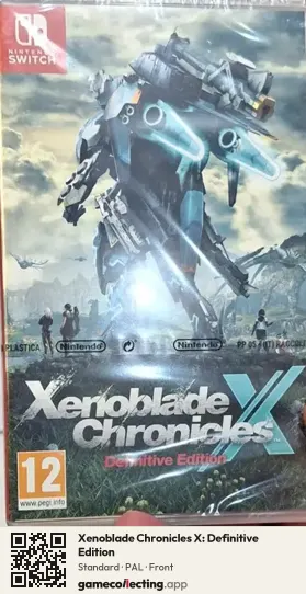 Xenoblade Chronicles X: Definitive Edition Nintendo Switch, PAL box front