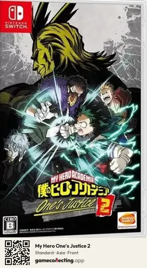 My Hero One's Justice 2 Nintendo Switch, Asia box front