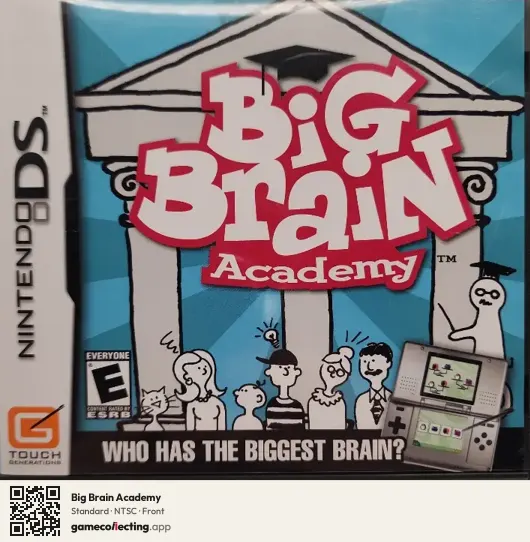 Big Brain Academy Nintendo DS, NTSC box front