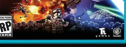 LEGO Star Wars: The Force Awakens, the ESRB box on its front