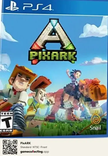 PixARK PlayStation 4, NTSC box front
