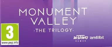 Monument Valley: The Trilogy, the PEGI square on its front