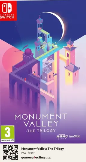 Monument Valley: The Trilogy Nintendo Switch, PAL box front