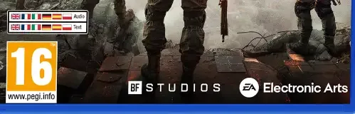 Battlefield 6, the PEGI square on its front
