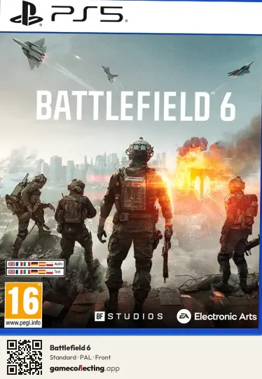Battlefield 6 PlayStation 5, PAL box front