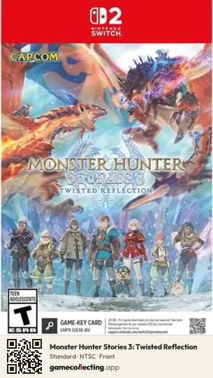 Monster Hunter Stories 3: Twisted Reflection Nintendo Switch 2, NTSC box front