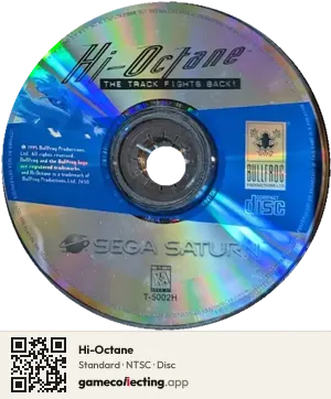Hi-Octane Sega Saturn, NTSC disc
