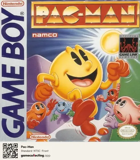 Pac-Man Game Boy, NTSC box front