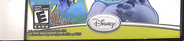 Disney Friends, the ESRB box on its front