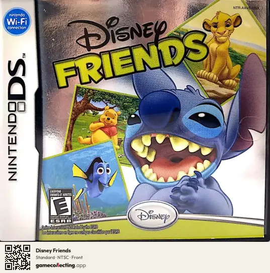 Disney Friends Nintendo DS, NTSC box front