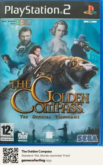 The Golden Compass PlayStation 2, Nordic countries box front