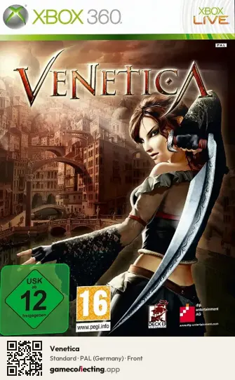 Venetica Xbox 360, Germany box front