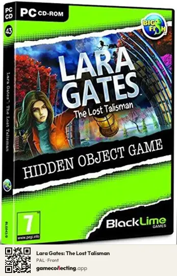 Lara Gates: The Lost Talisman Computer, PAL box front