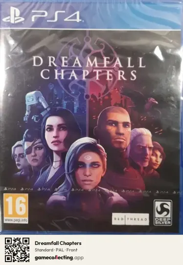 Dreamfall Chapters PlayStation 4, PAL box front