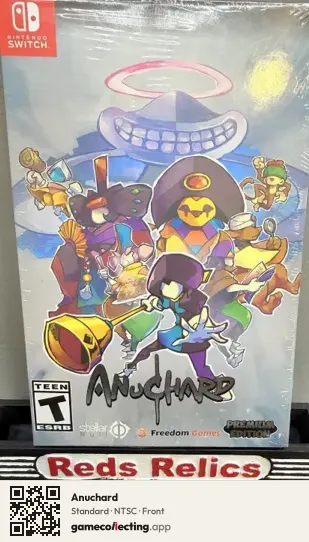 Anuchard Nintendo Switch, NTSC box front