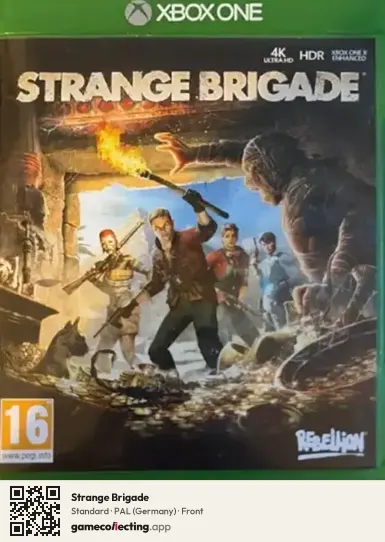 Strange Brigade Xbox One, Germany box front