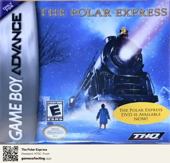The Polar Express Game Boy Advance, NTSC box front