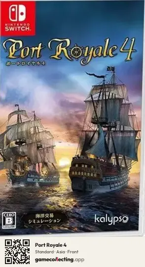 Port Royale 4 Nintendo Switch, Asia box front