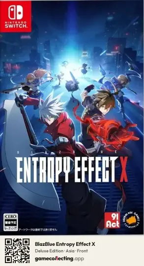 BlazBlue Entropy Effect X Nintendo Switch, Asia box front
