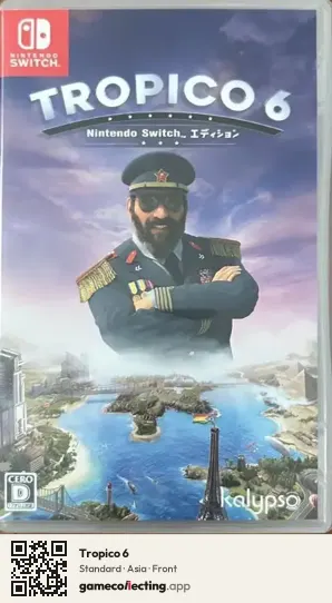 Tropico 6 Nintendo Switch, Asia box front