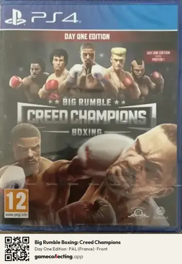 Big Rumble Boxing: Creed Champions PlayStation 4, France box front