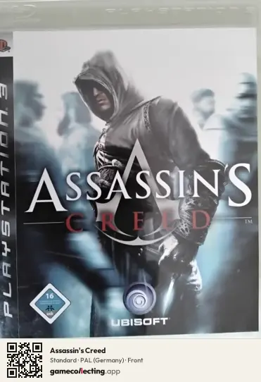 Assassin's Creed PlayStation 3, Germany box front