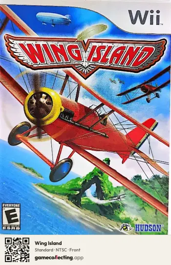 Wing Island Nintendo Wii, NTSC box front