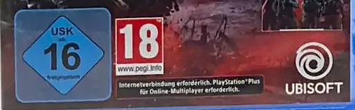 Tom Clancy's Rainbow Six Siege, the USK square on its front